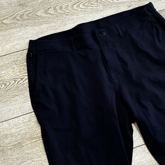 Public Rec Pants Mens 40x32 Navy Blue Nylon Blend Lightweight Stretch Comfort - Picture 2 of 9
